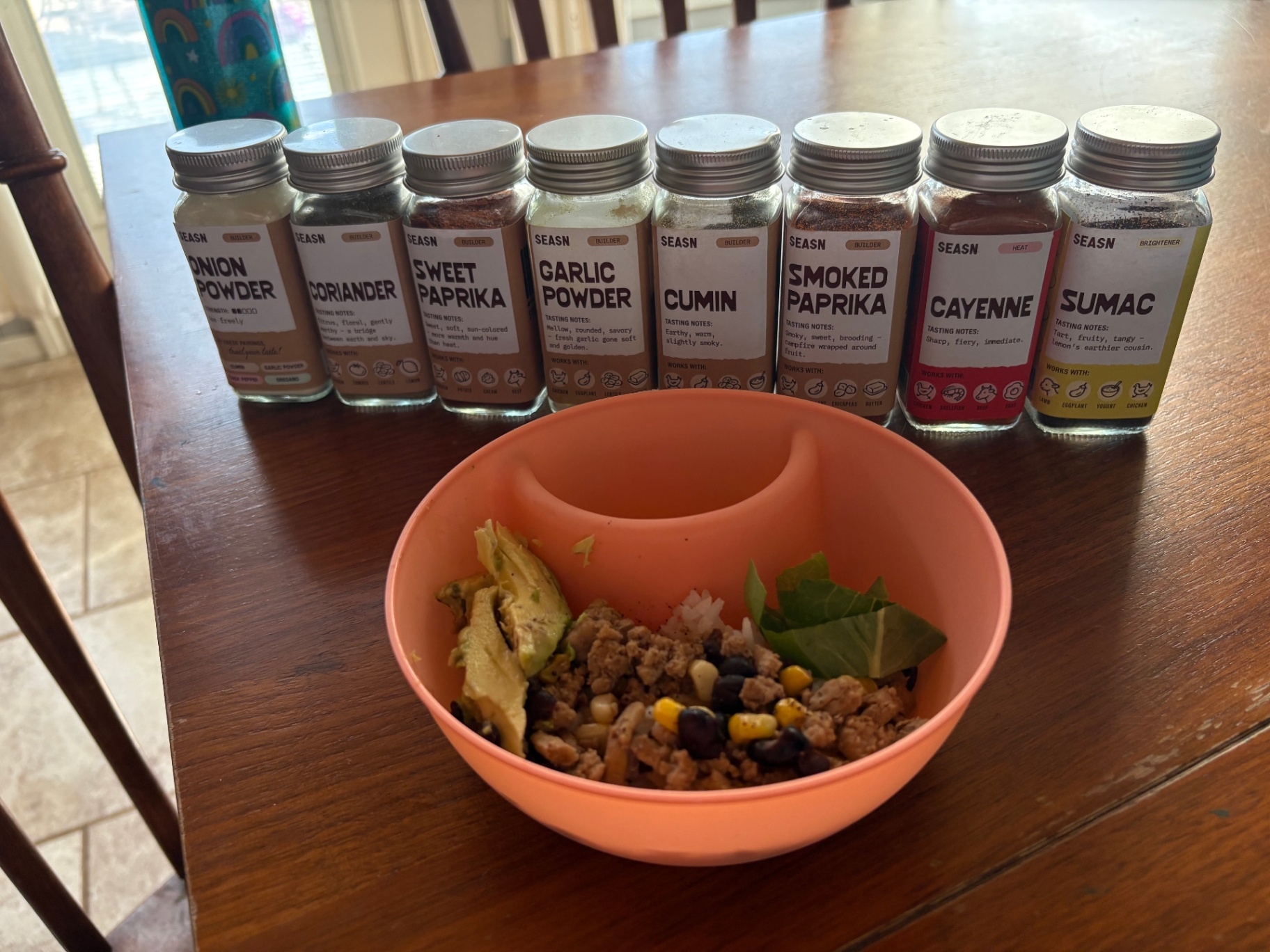 Southwest turkey rice bowl